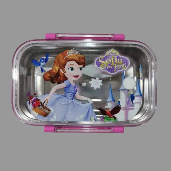 Kids Cartoon Stainless Steel Lunch Box – Multiple Designs