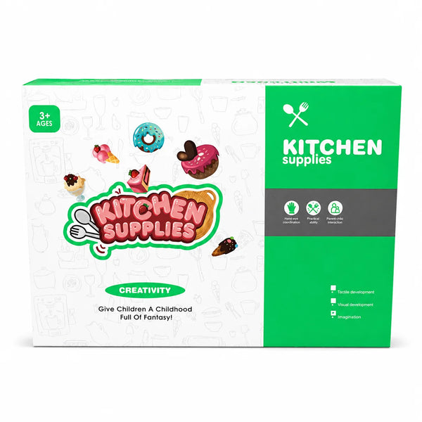 Kids Kitchen Supplies Play Set