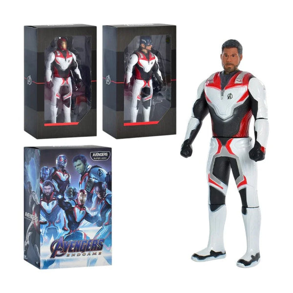 Avengers: Endgame Captain America Action Figure – 12-Inch "Team Suit" Edition Collectible Hero Toy