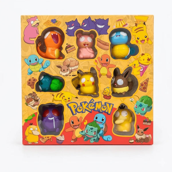 Silly Big-Eye Pokémon Funny Face Action Figures (Set of 8)