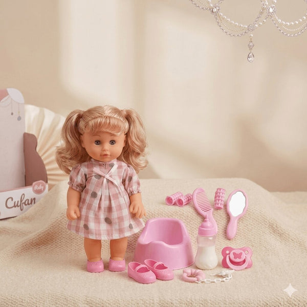 Ruby Baby Doll Set with Accessories – Interactive Toddler Doll Toy