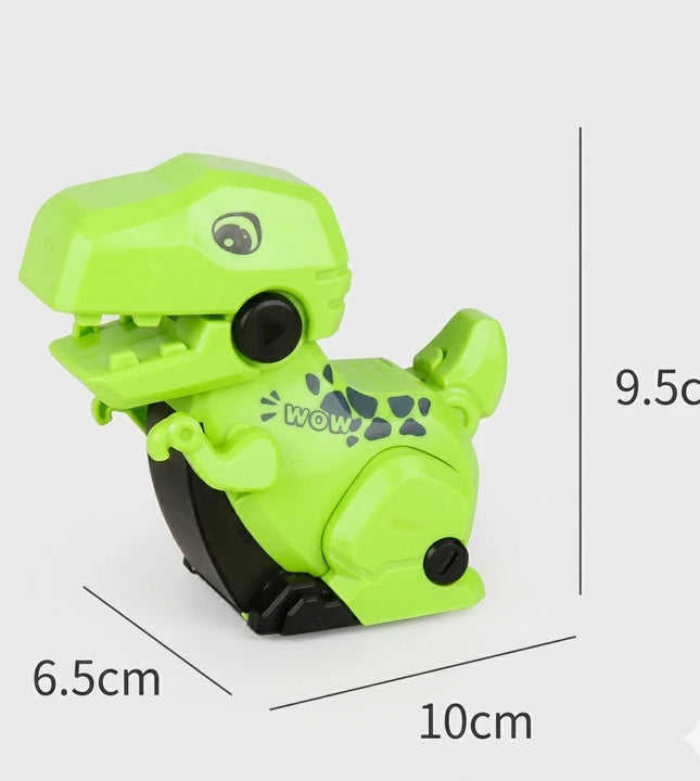Dino Line Following Robot Toy with Marker | Smart Drawing Dinosaur Car for Kids (3+)