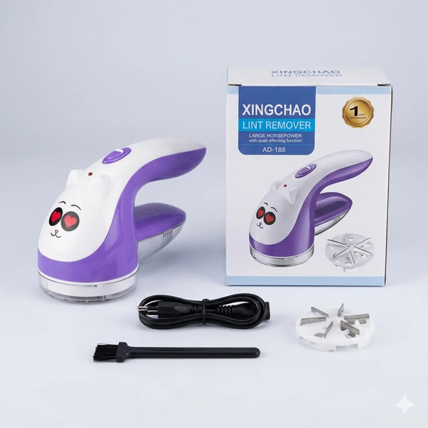 Portable Electric Lint Remover – Rechargeable Fabric Shaver (Model AD-188)