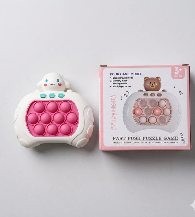 Fast Push Puzzle Game – Interactive Pop-It Memory Toy for Kids (Ages 3+)
