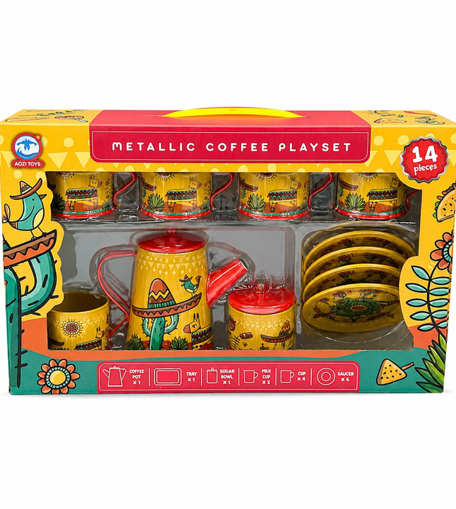 Metallic Coffee Playset