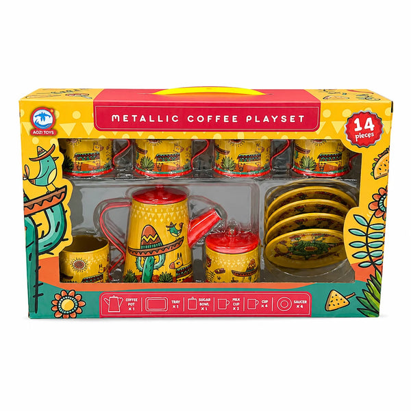 Metallic Coffee Playset
