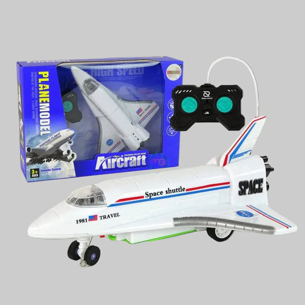 Remote Control Aircraft Model with Lights for Kids