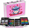 128PCS Deluxe Kids Art Set – Complete Drawing & Painting Kit in Portable Carry Case