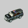 1:24 Die-Cast Toyota Prado Police SUV Toy Car – Openable Doors & Lights
