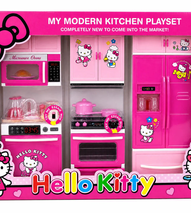 Hello Kitty Modern Kitchen Playset