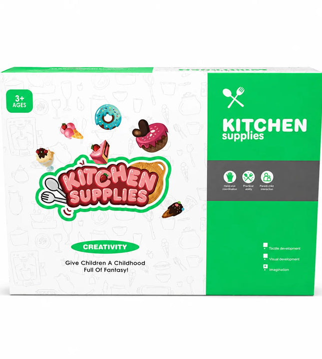 Kids Kitchen Supplies Play Set