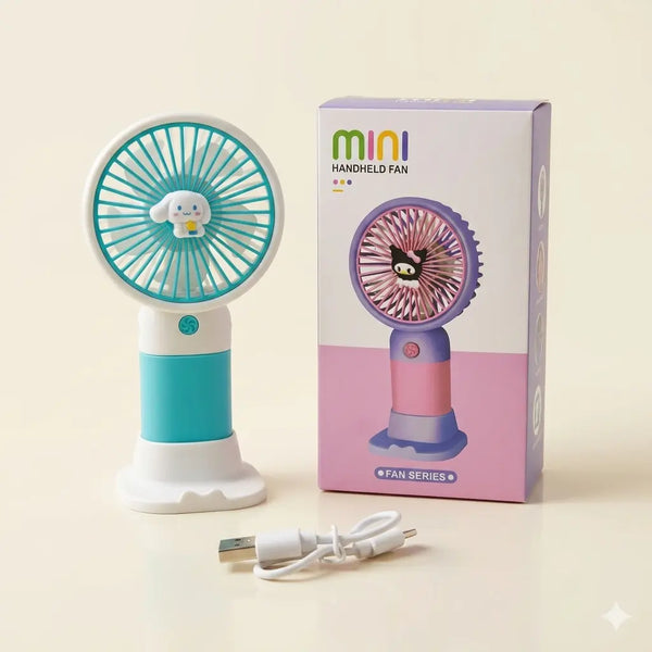 Mini Handheld Fan – Rechargeable Portable Desk & Travel Fan