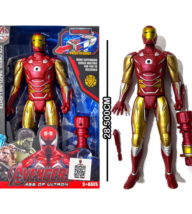 Ironman Superhero Action Figure with Launcher – 28.5CM