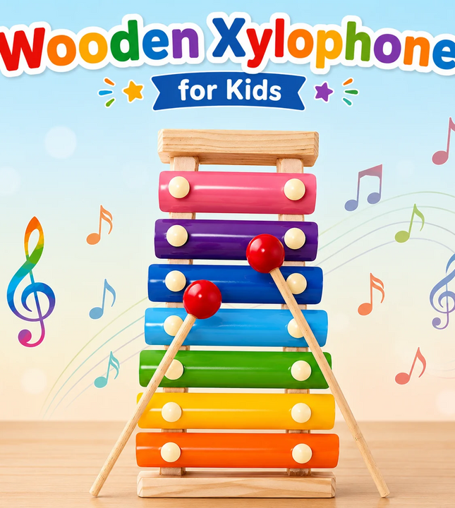 Wooden Xylophone for Kids