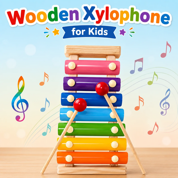 Wooden Xylophone for Kids
