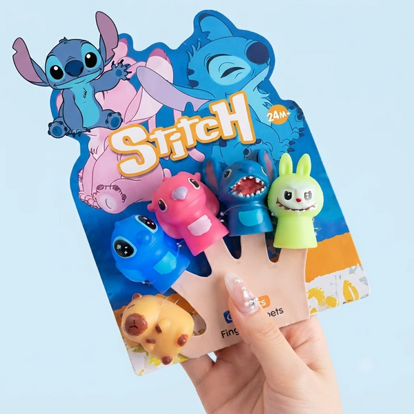 Stitch Finger Puppet Toy Set for Kids