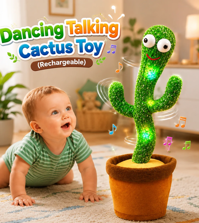 Dancing Talking Cactus Toy