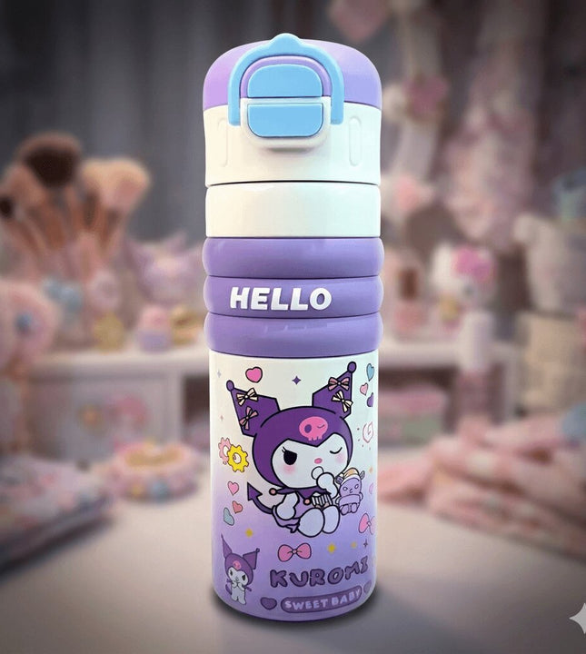 Kids Magical Sipper Water Bottle – Cartoon Edition